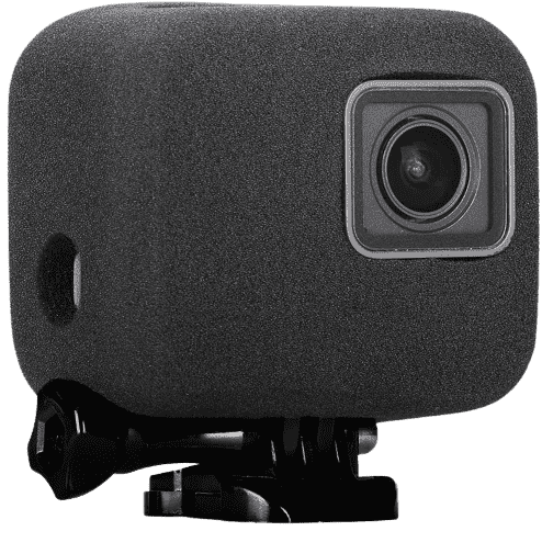 Taisioner Windslayer cover housing frame case for GoPro Hero 5, 6, and 7 black video noise reduction