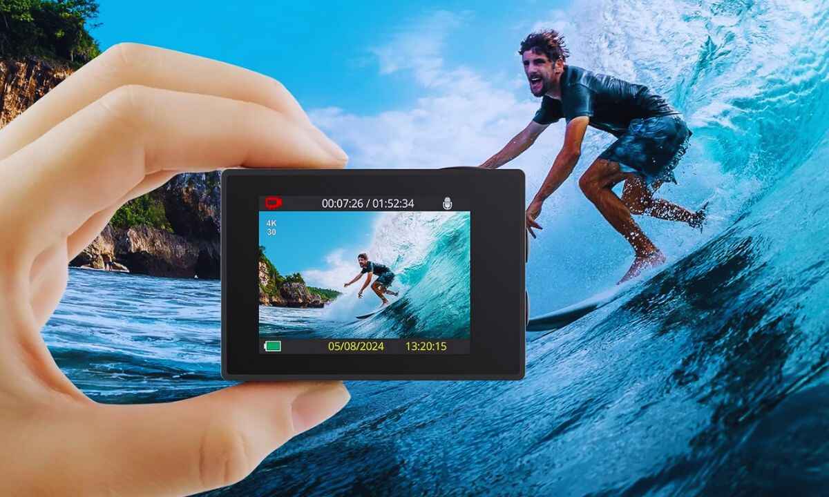4K Waterproof Action Camera: Capture Every Wild Adventure